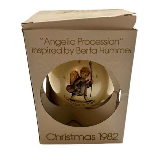 Vintage 1982 Angelic Procession Christmas Ornament By Berta Hummel - Picture 1 of 16